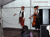 performance at Wassertorplatz/Kreuzberg